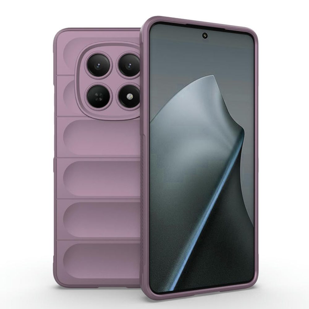 Levně Wency Magic Shield obal, Xiaomi Redmi Note 15 4G, fialový