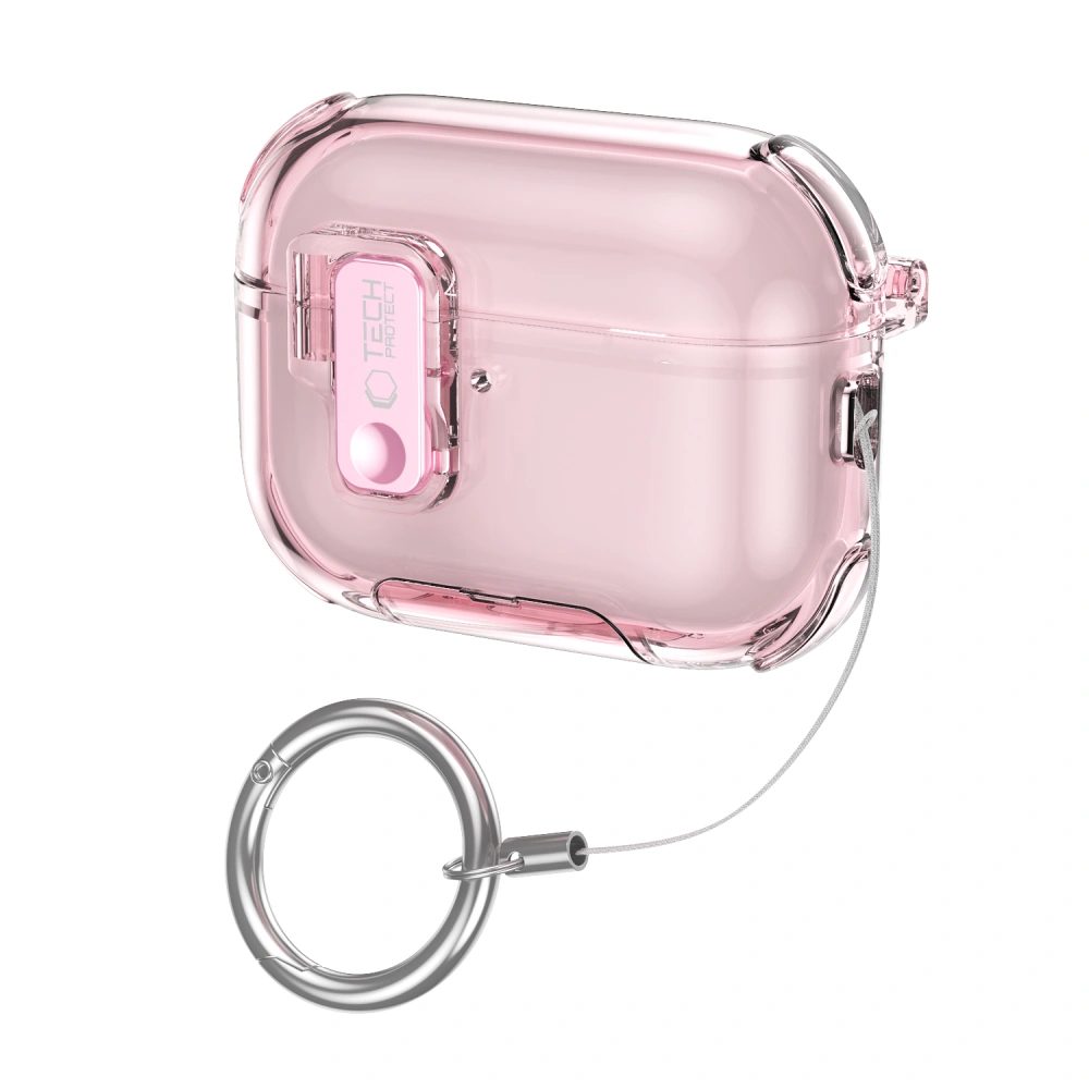 Tech-Protect Bounce Pro puzdro, Apple AirPods Pro 3, ružové