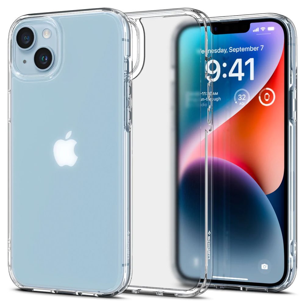 Spigen Ultra hybrid kryt na mobil, iPhone 14, frost clear