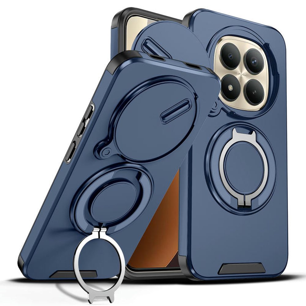 Levně Camslide Stand obal, Xiaomi Redmi Note 15 Pro Plus 5G, modrý
