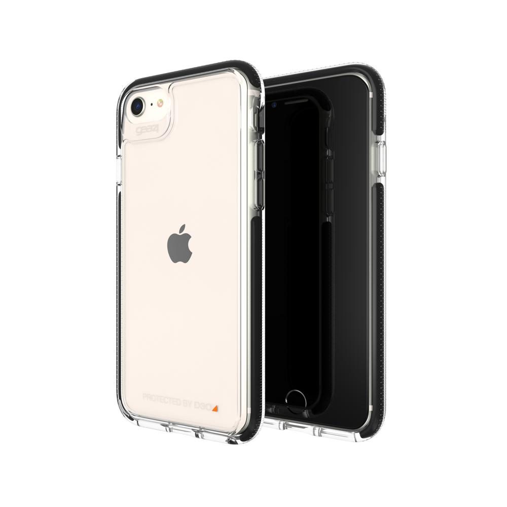 GEAR4 D3O Santa Cruz védőtok, iPhone 6 / 7 / 8 / SE 2020 / SE 2022, fekete