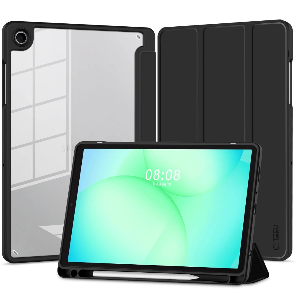 Levně Pouzdro Tech-Protect SC Pen Hybrid Samsung Galaxy Tab A9 / A11 8.7 X110 / X115 / X133 / X135, černé