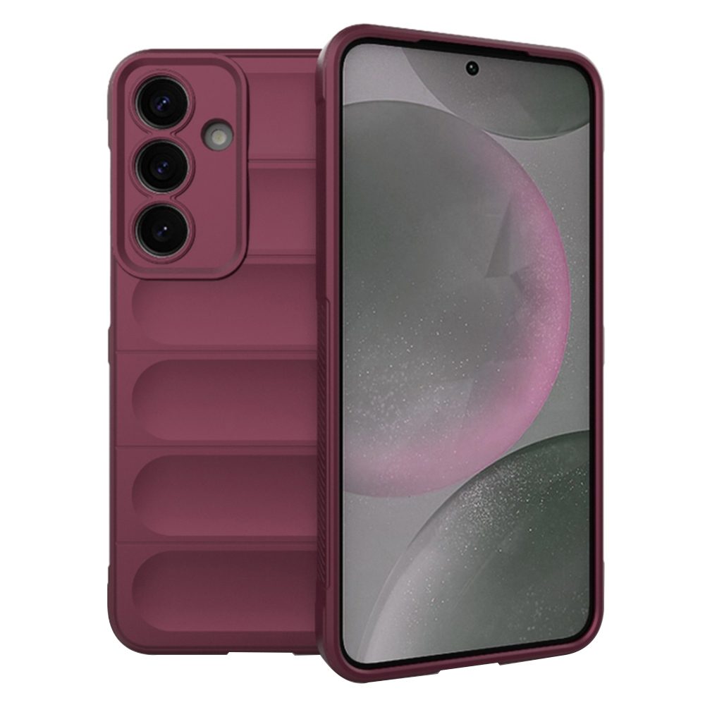 Magic Shield tok, Samsung Galaxy S25, burgundia