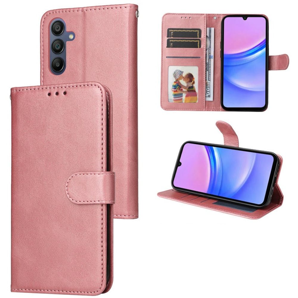 Magnet Case, Samsung Galaxy A17, růžový