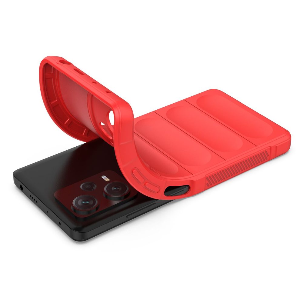 Magic Shield Obal, Xiaomi Redmi Note 12 5G / Poco X5 5G, červený