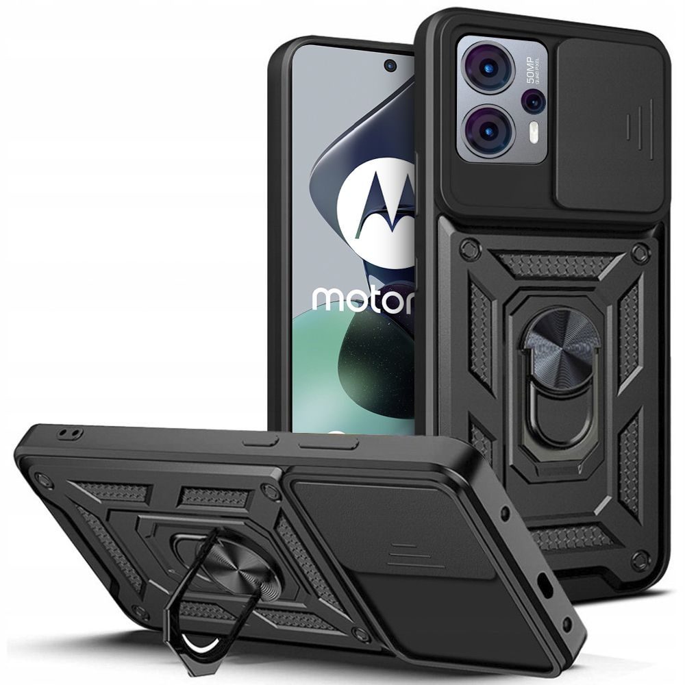 Tech-Protect CamShield Pro Motorola Moto G13 / G23, Fekete