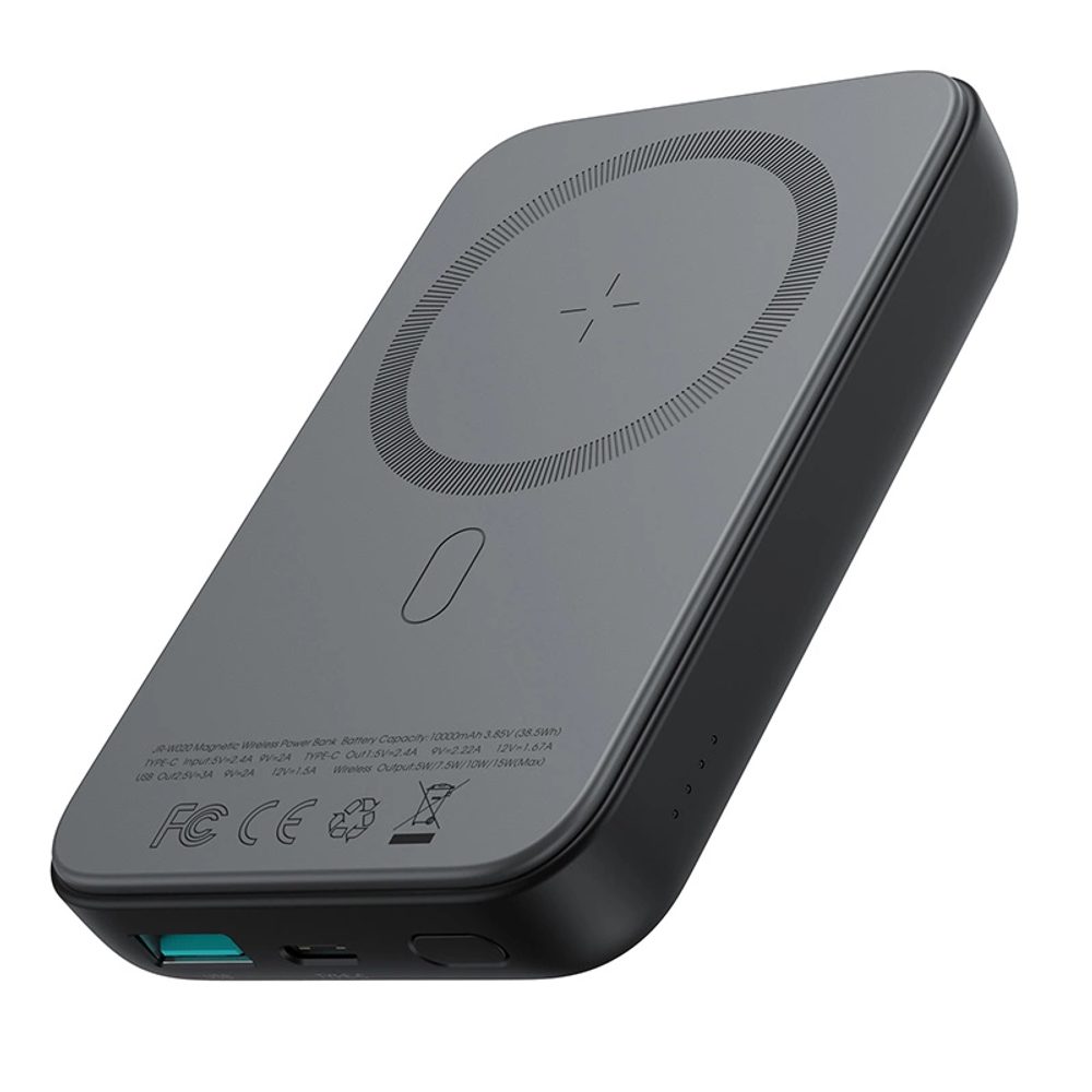 Joyroom JR-W020 20W MagSafe Powerbanka 10000mAh USB-A + USB-C, černá