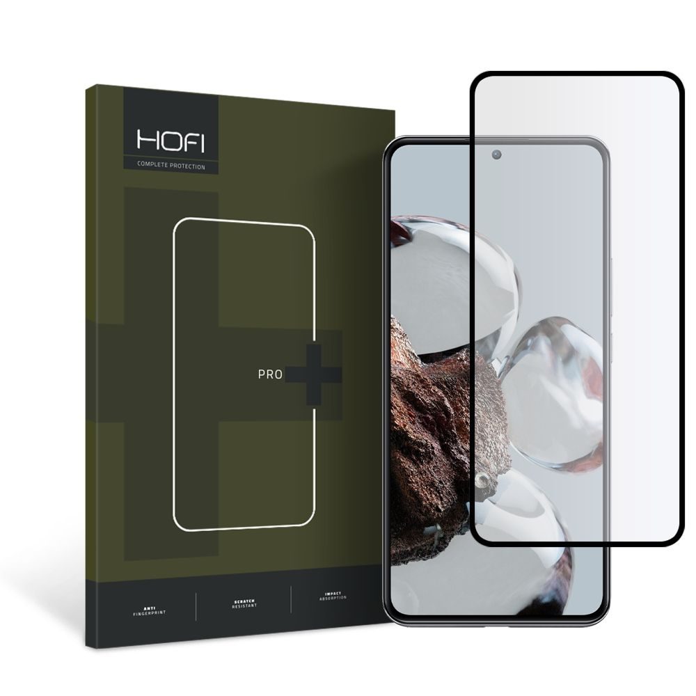 Hofi Pro+ Folie Sticlă Securizată, Xiaomi 12T / 12T Pro, Neagră