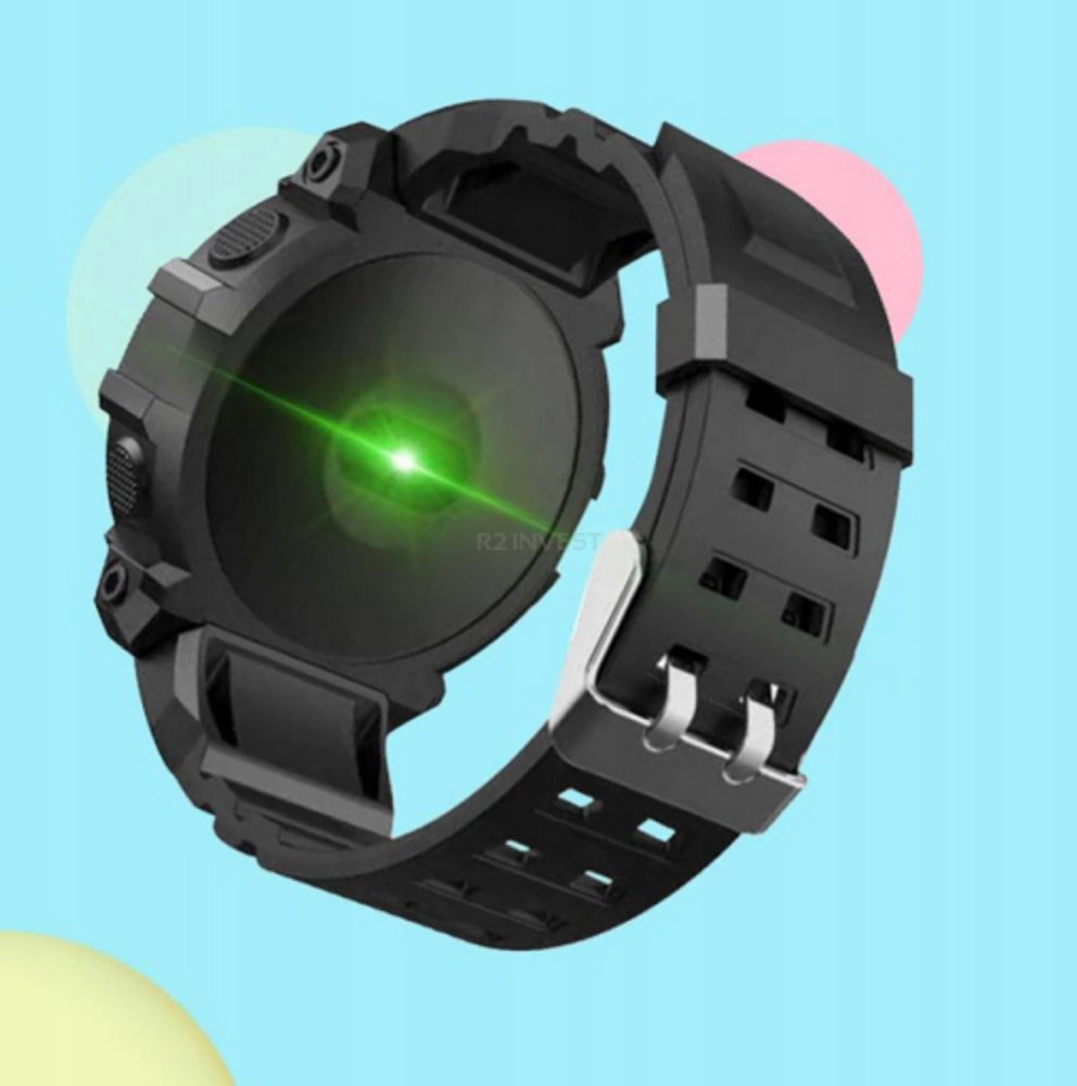 Smartwatch FD68, Fekete