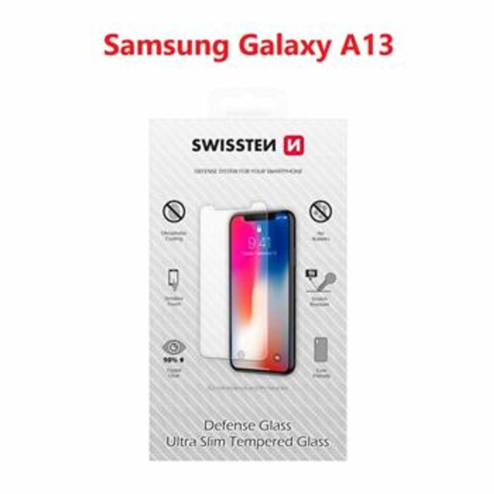 Swissten 2,5D Folie De Sticlă Securizată Protectoare, Samsung Galaxy A13 4G