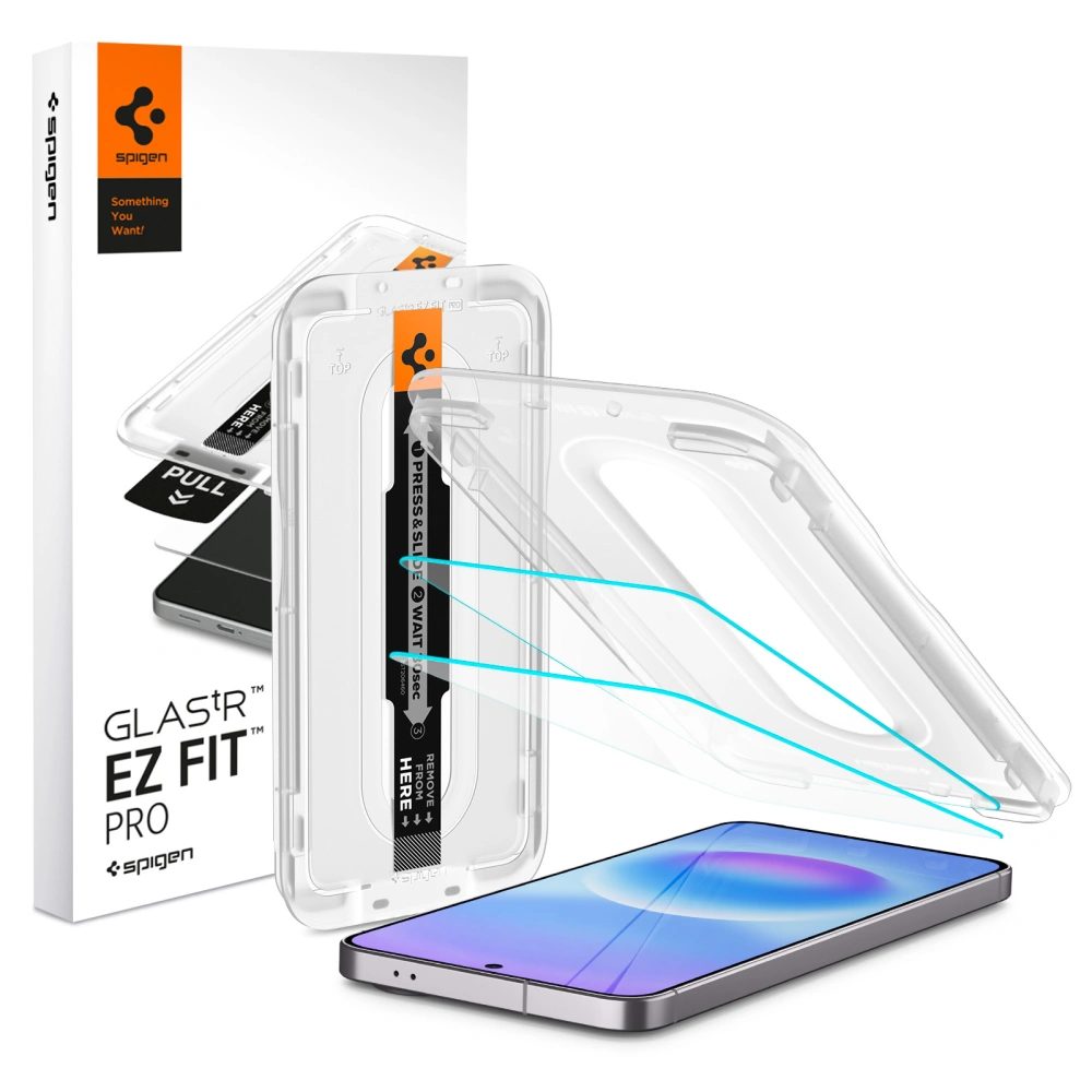 Levně Spigen Glas.TR EZ Fit Pro s aplikátorem, 2 kusy, Tvrzené sklo, Samsung Galaxy A57 5G