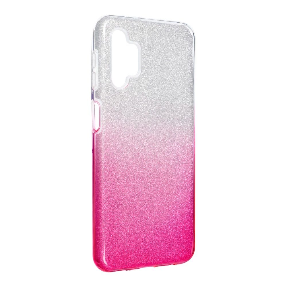 Obal Forcell Shining, Samsung Galaxy A32 4G (LTE), Stříbrno Růžový