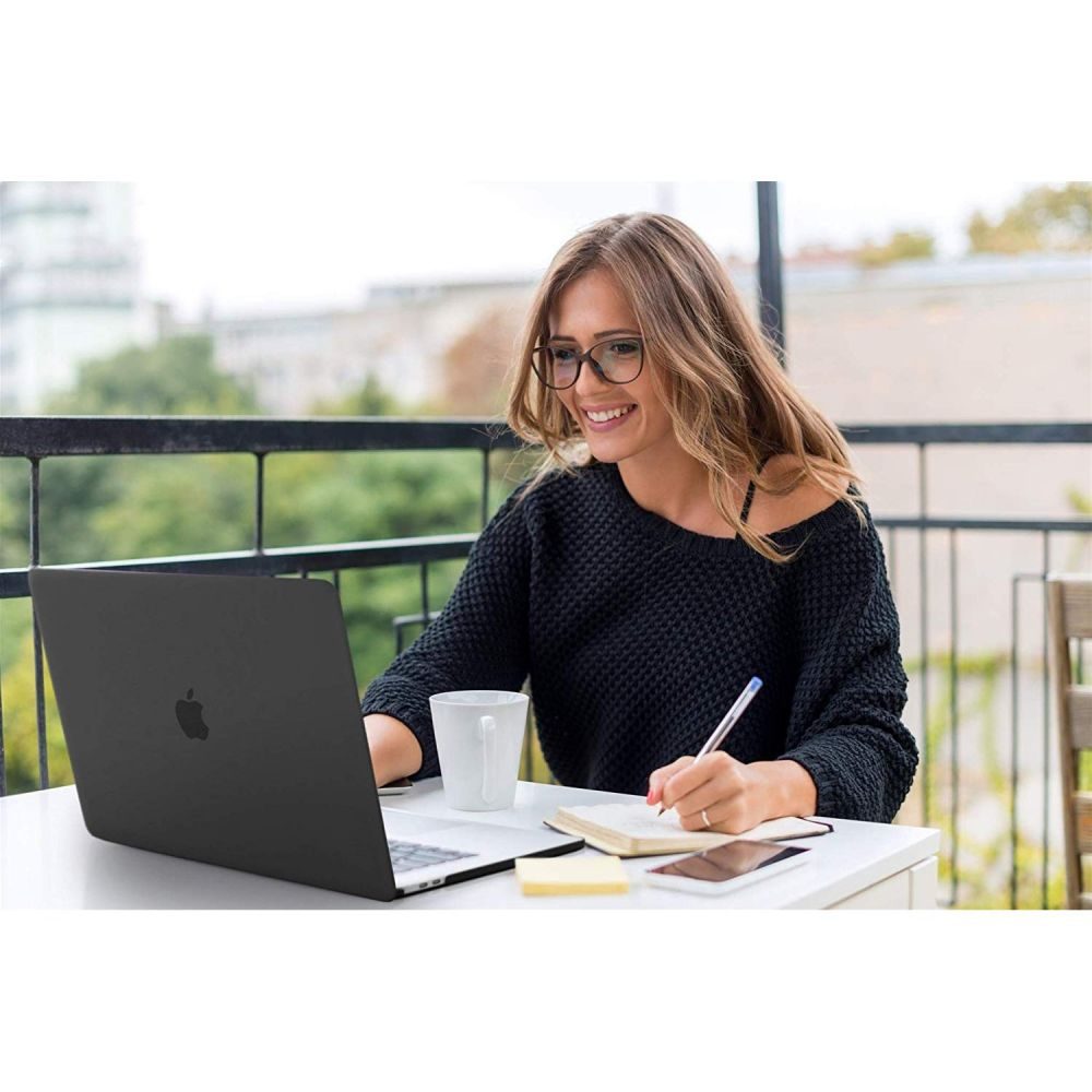 Tech-Protect SmartShell Púzdro MacBook Air 13 2018-2020, Matte Black