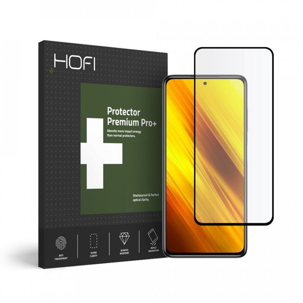 Hofi Full Pro+ Folie De Sticlă Securizată, Xiaomi Poco X3 NFC