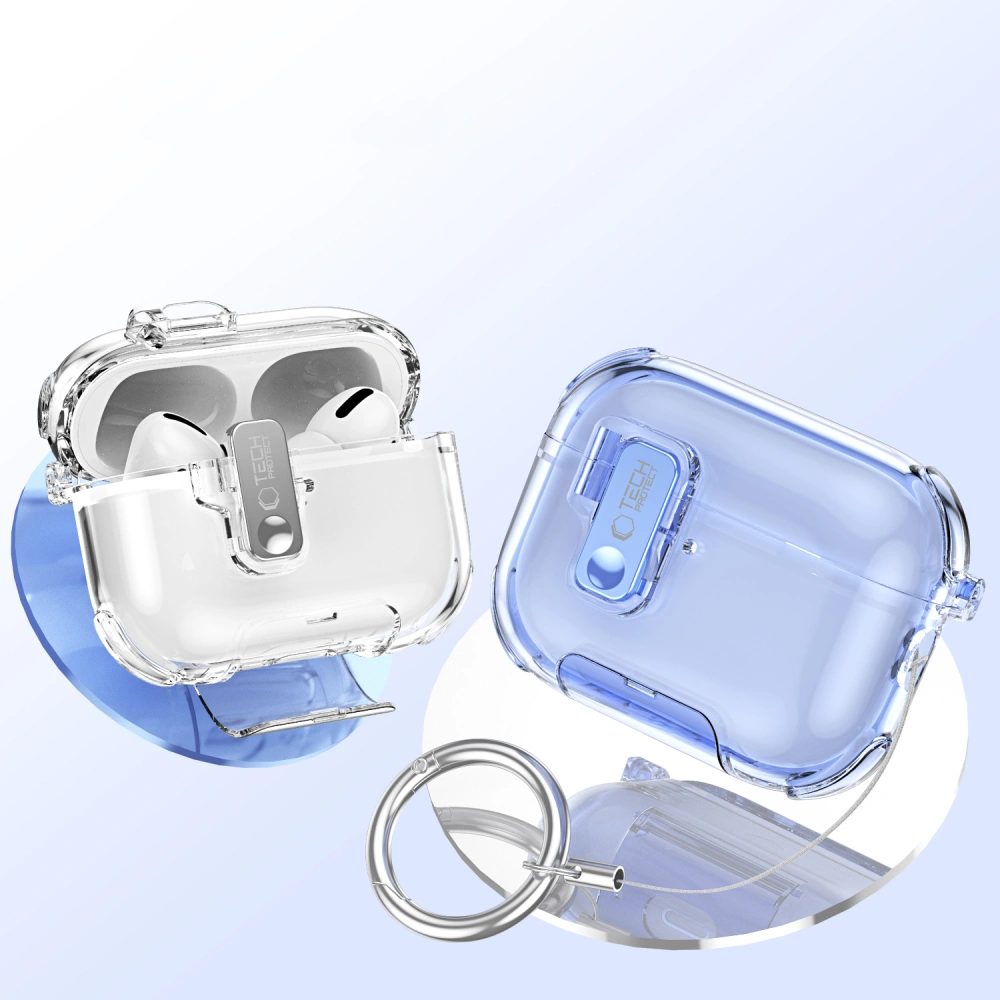 Tech-Protect Bounce Pro puzdro, Apple AirPods Pro 3, modré