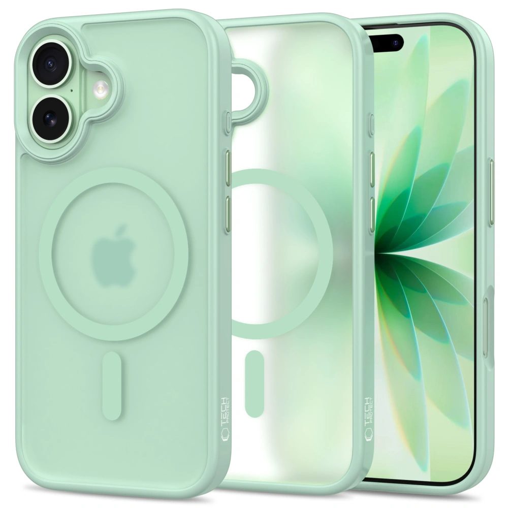 Levně Tech-Protect MagMat MagSafe iPhone 17, zelený matný