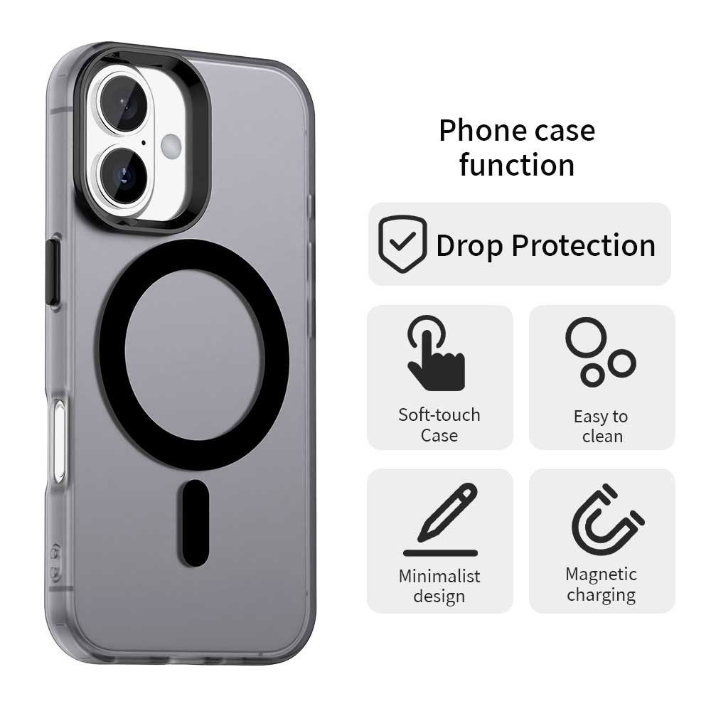 Techsuit CandyCase MagSafe, iPhone 17, čierny