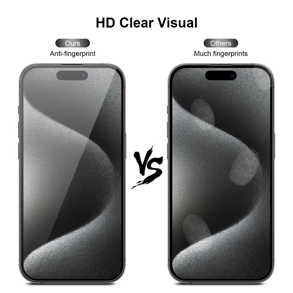 JP 3D Sklo S Instalačním Rámečkem, IPhone 15 Pro, černé