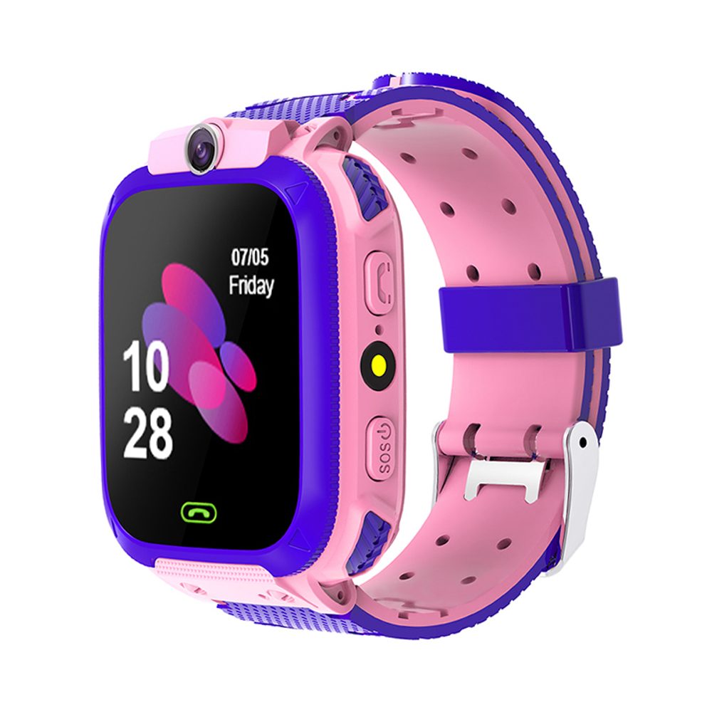 Smartwatch SW02P Pre Deti, Ružové