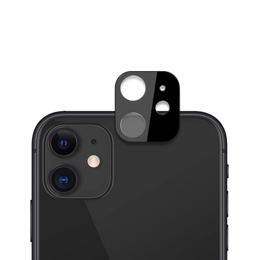 Techsuit üveg Kamera Lencséhez, IPhone 11, Fekete