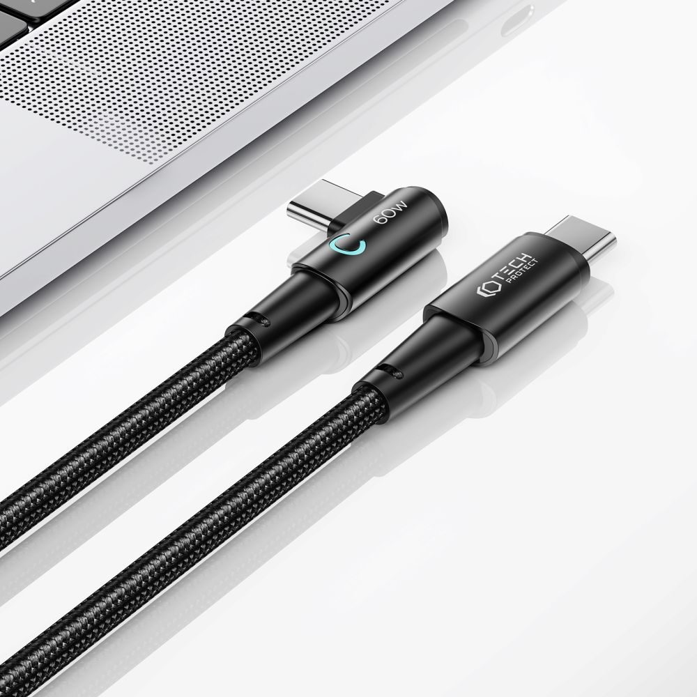 Tech-Protect UltraBoost L USB-C Kabel 60W / 6A, 2 M, šedý