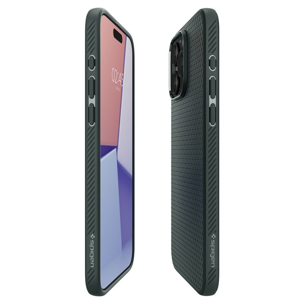 Spigen Liquid Air, IPhone 15 Pro Max, Zelena