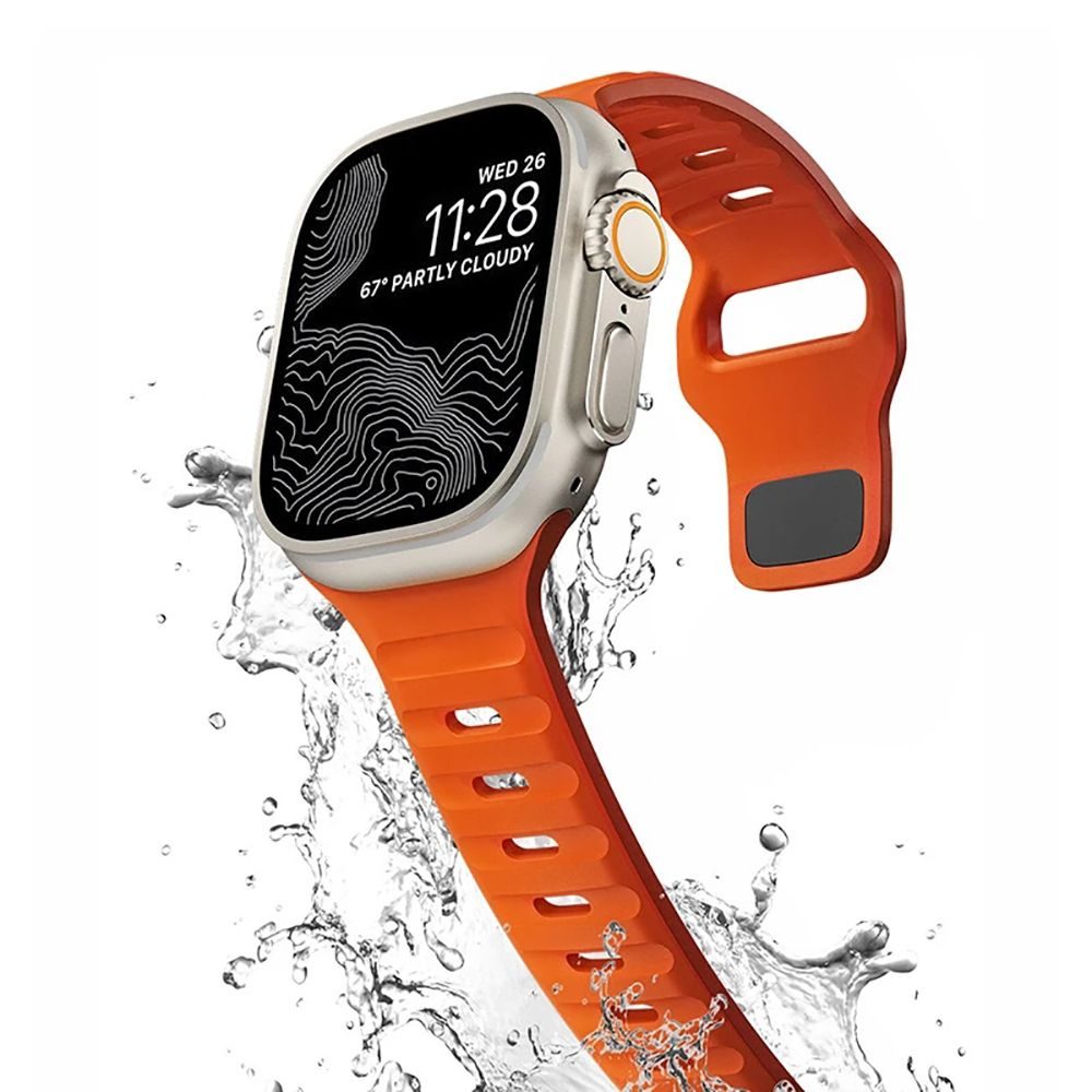 Tech-Protect IconBand Line Apple Watch 4 / 5 / 6 / 7 / 8 / 9 / SE / Ultra 1 / 2 (42 / 44 / 45 / 49 Mm), Jasný