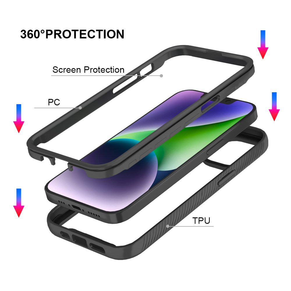 JP Defense360, IPhone 14, Neagră