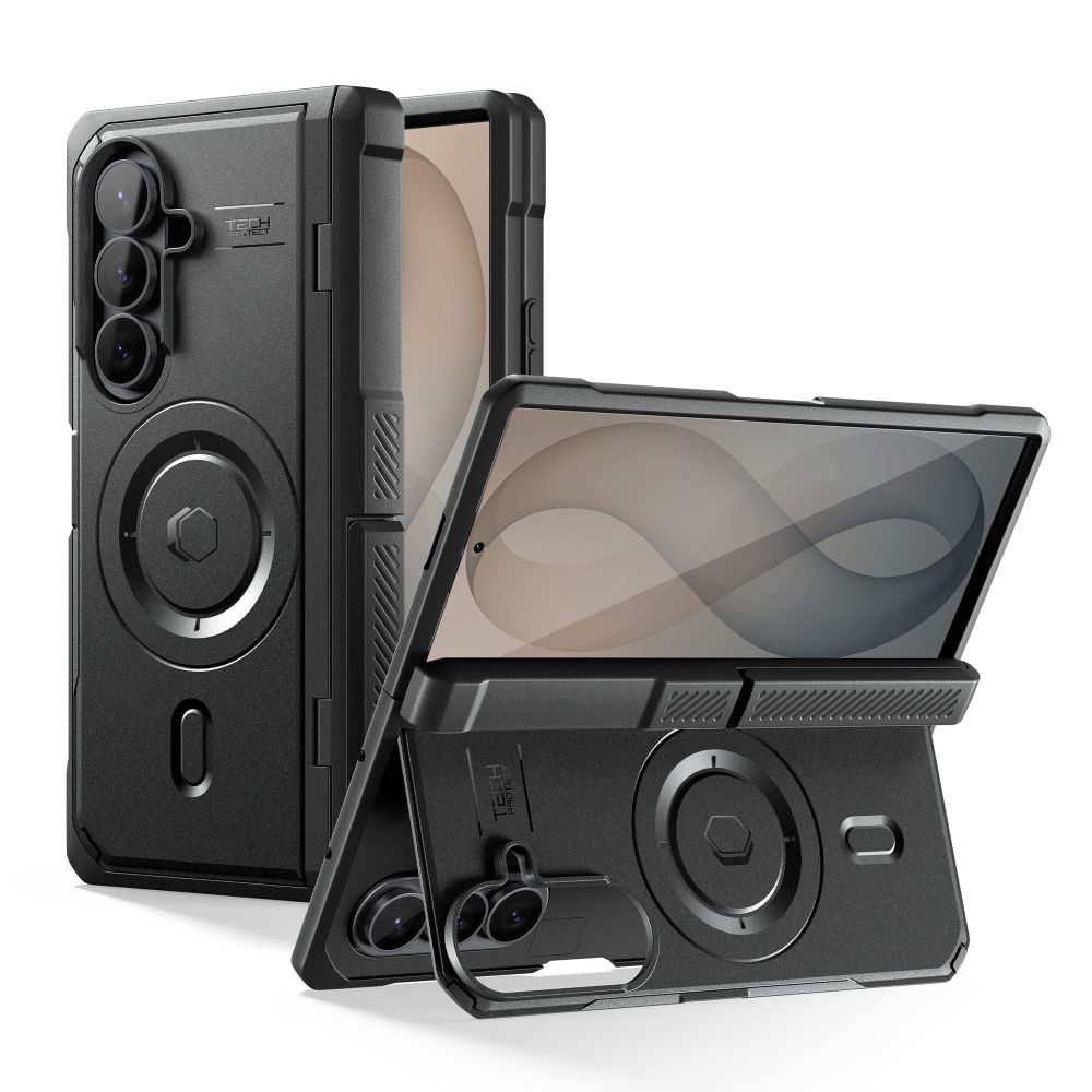 Tech-Protect Kevlar Pro maska, Samsung Galaxy Z Fold 8 Ultra, crna