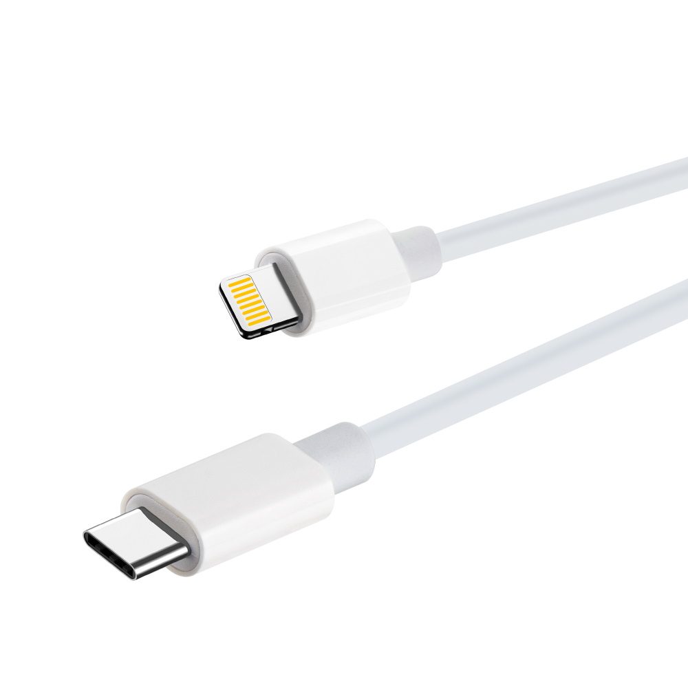 Maxlife Kábel MXUC-05 USB-C - Lightning 2.0 M 20W, Fehér