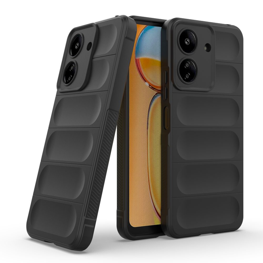 Levně Wency Magic Shield obal, Xiaomi Redmi 13C, černý