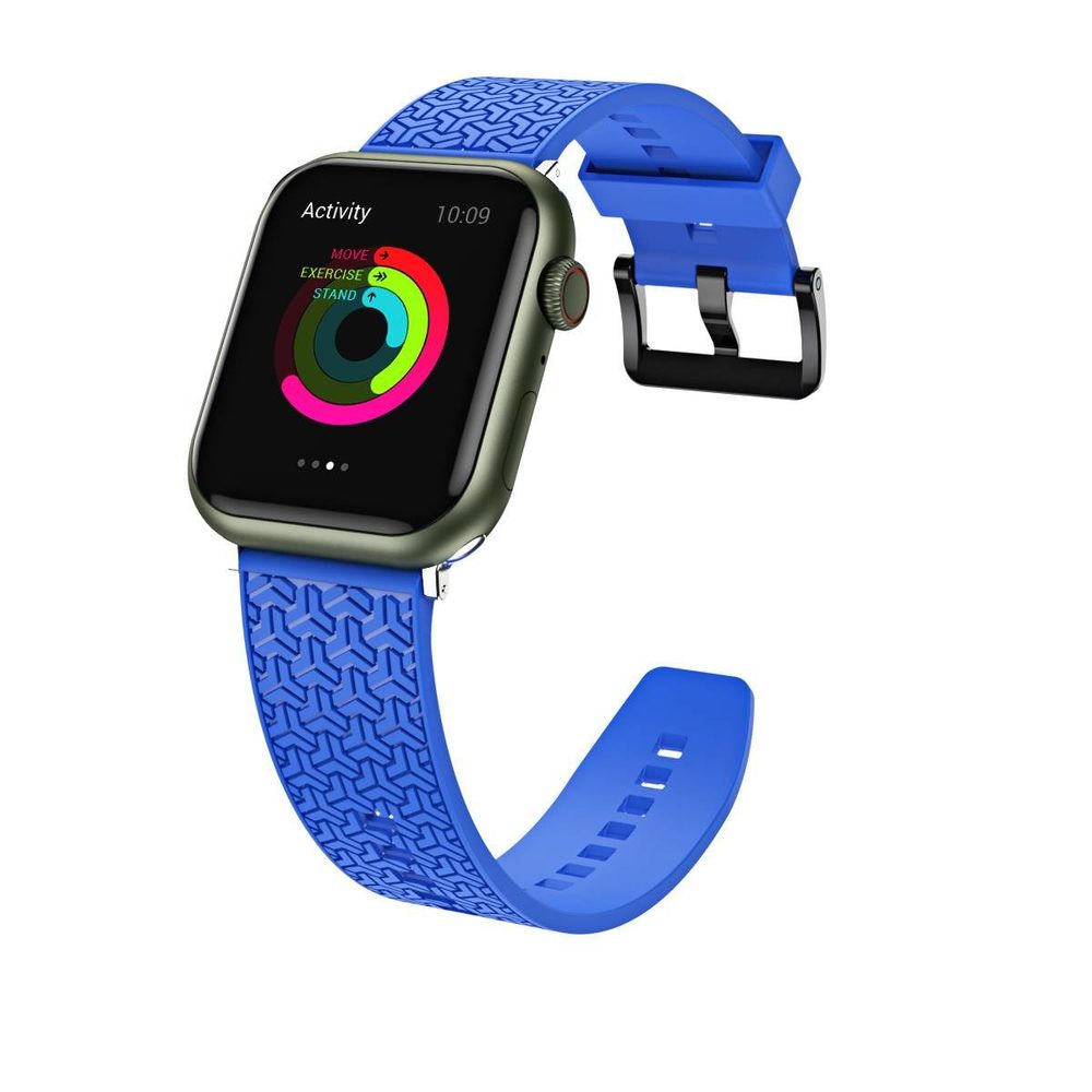 Strap Y Remienok Pre Hodinky Apple Watch 7 / SE (45/44/42mm), Modrý