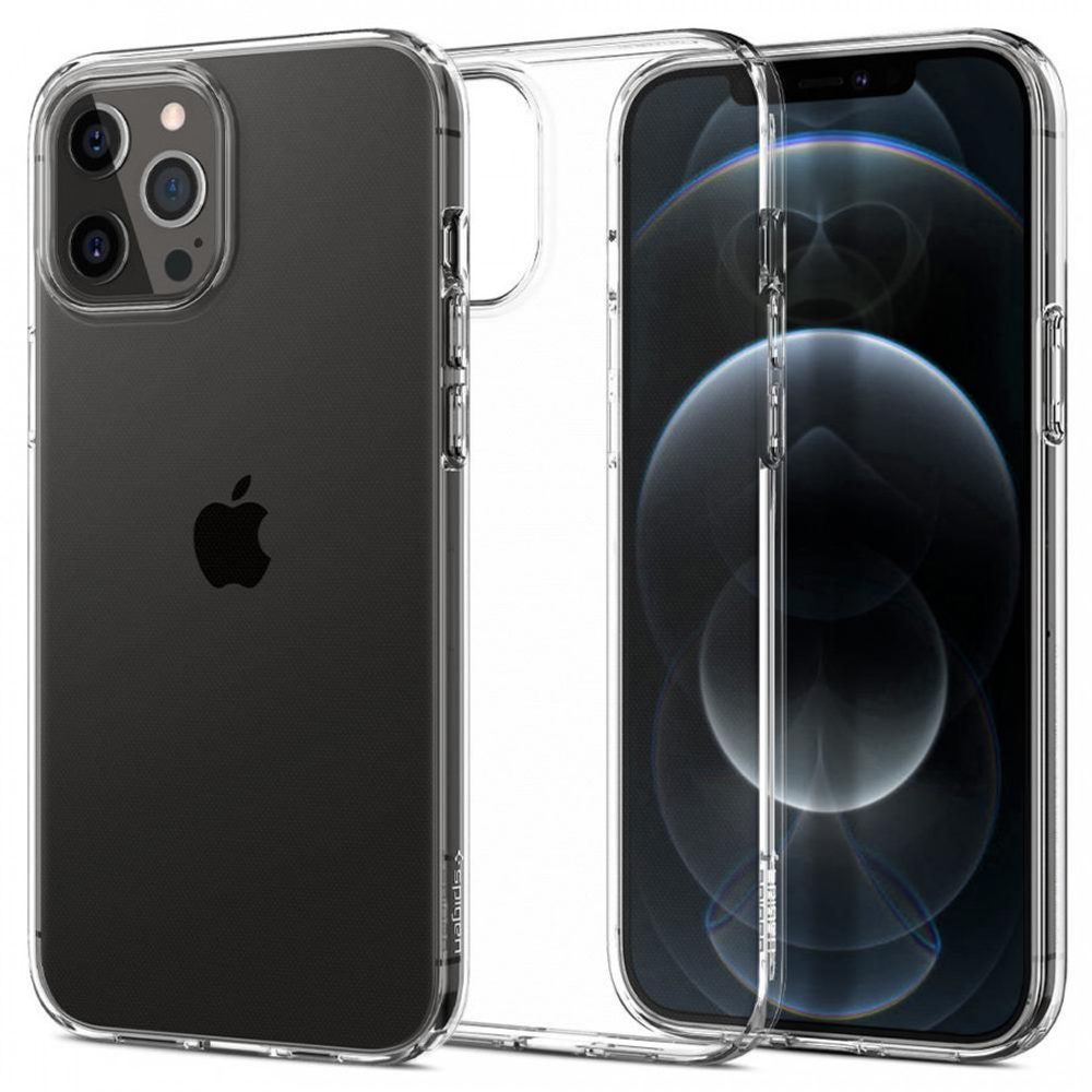 Spigen Liquid Crystal Carcasă Pentru Mobil, IPhone 12 / 12 Pro