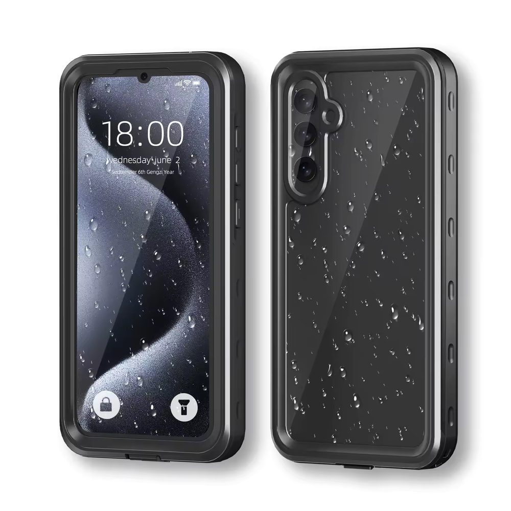 Levně ShellBox IP68 obal, Samsung Galaxy A35 5G, černý