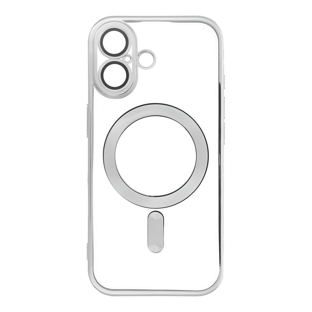 Electro Mag Cover s MagSafe, iPhone 17, strieborný