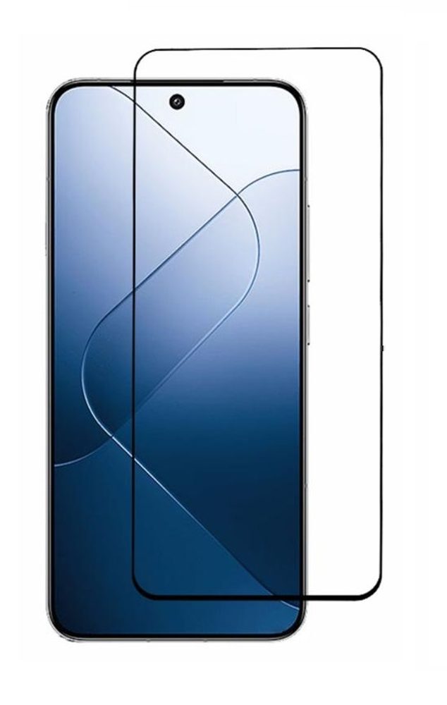 Xiaomi 14 Pro 5D Tvrzené sklo, černé