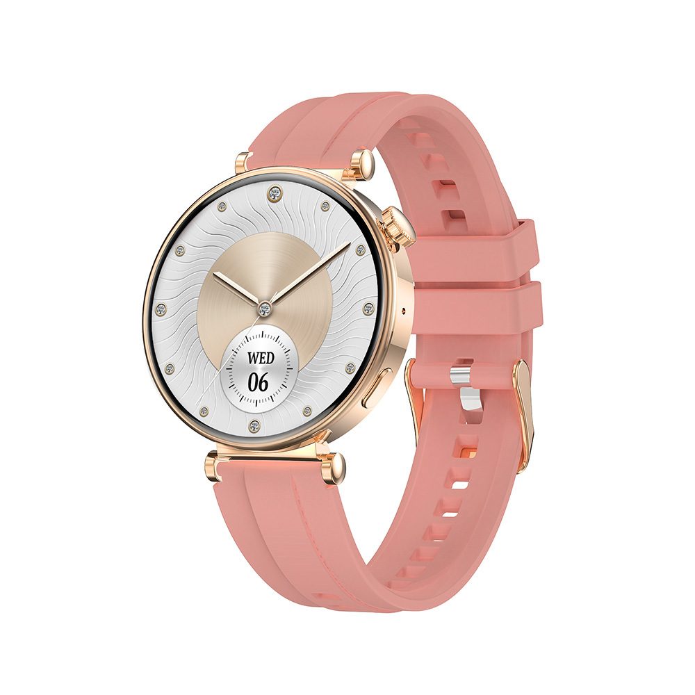 Blavec Smartwatch Amber W17 + 2 remienky, rose gold