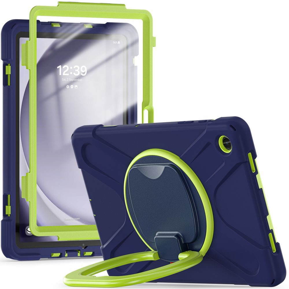 Tech-Protect X-Armor Samsung Galaxy Tab A9+ Plus 11.0, X210 / X215 / X216, Navy Lime