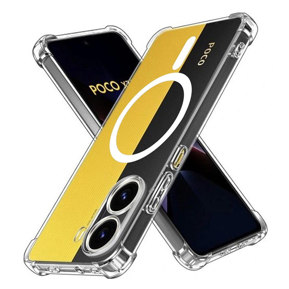 Techsuit Shockproof MagSafe průhledný obal, Xiaomi Poco X7 Pro