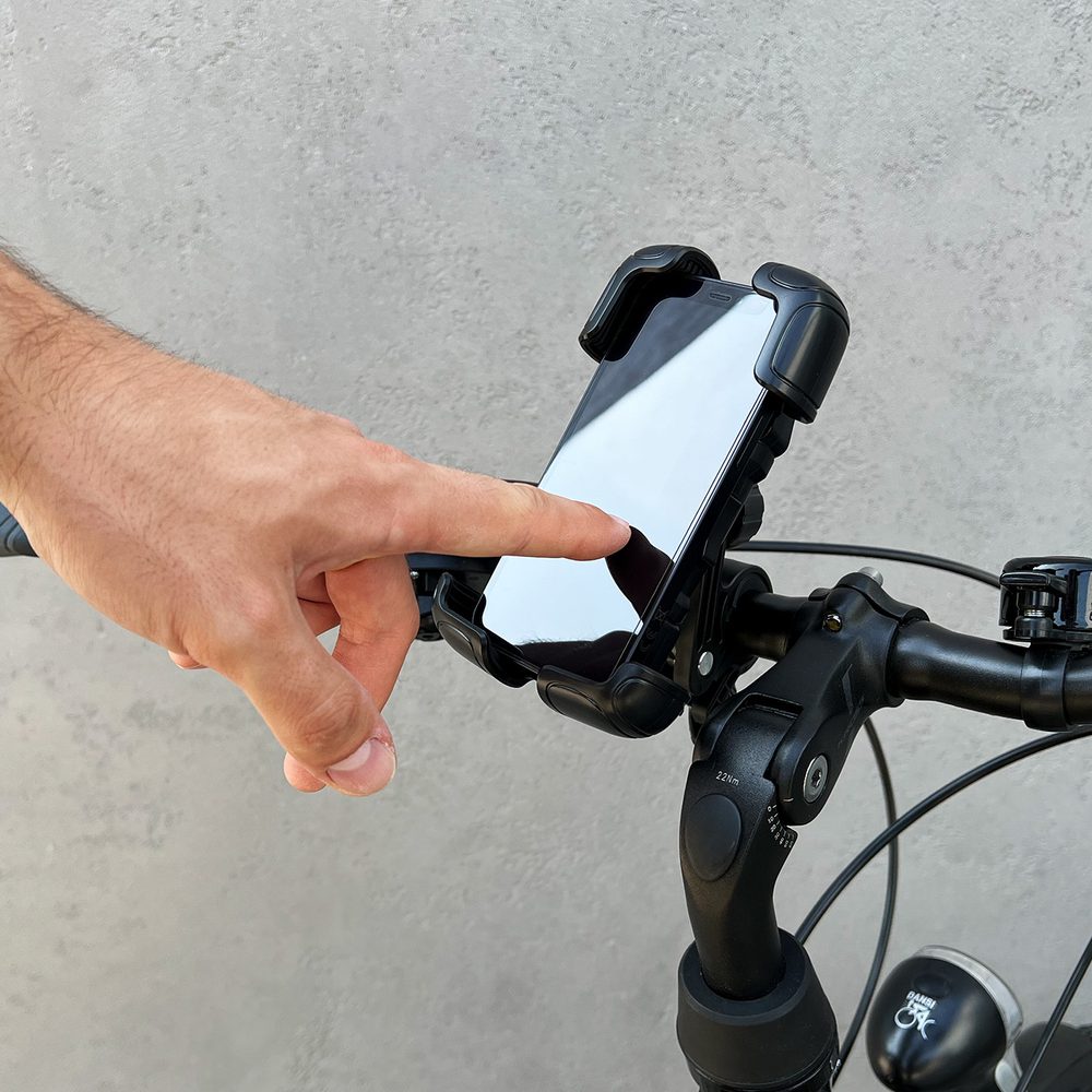 Držalo Za Telefon Wozinsky Strong Handlebar, črno (WBHBK6)