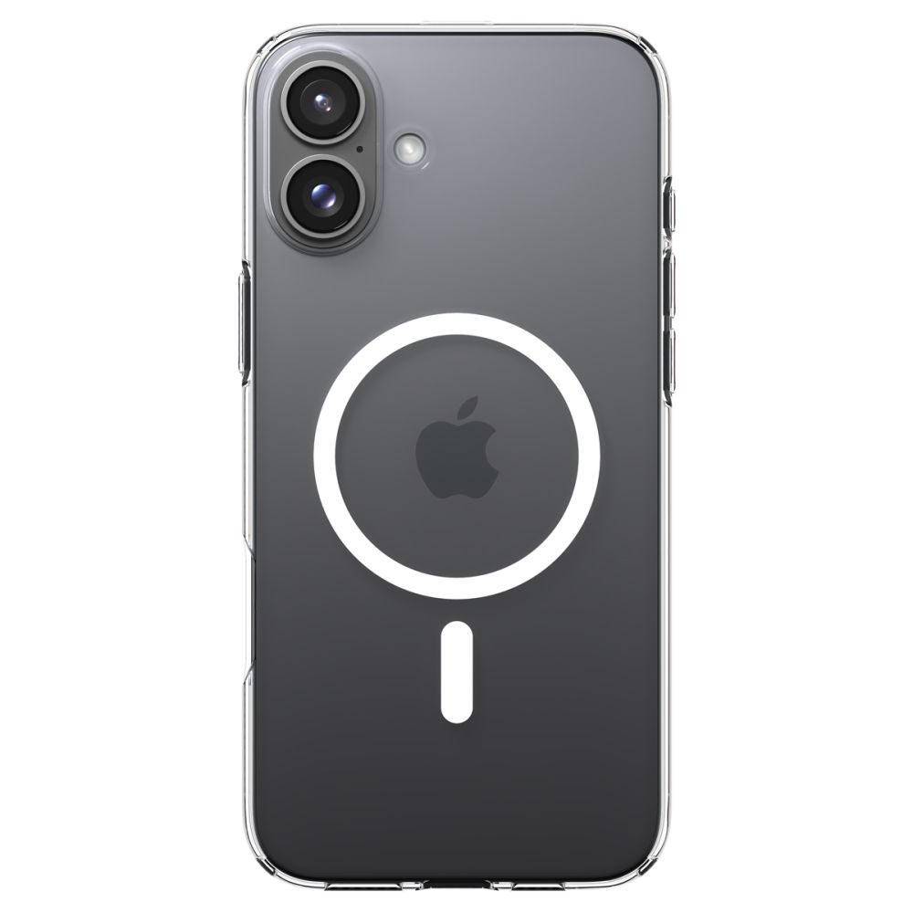 Spigen Liquid Crystal Mag s MagSafe, iPhone 16, priehľadný