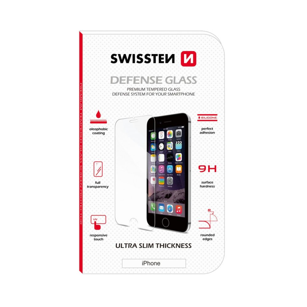 Swissten 2,5D Zaštitno Kaljeno Staklo, IPhone 12 Mini