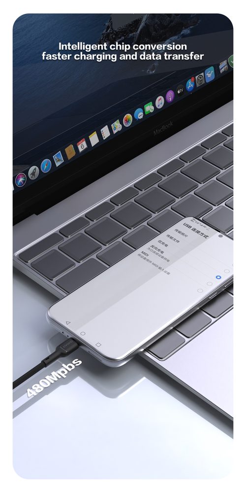 Dudao L9T kábel USB-A - USB-C, 5A, 1 m, čierny