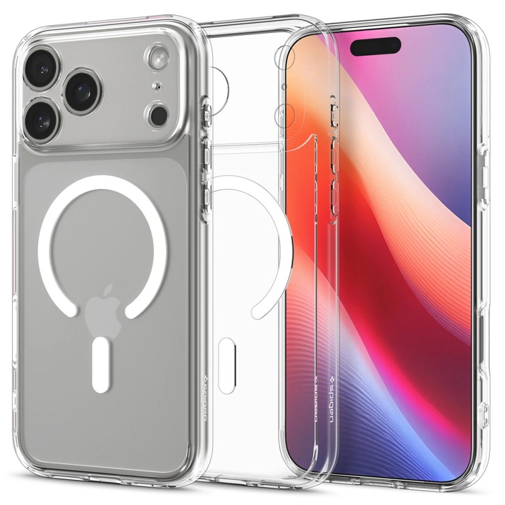 Levně Spigen Ultra Hybrid Mag s MagSafe, iPhone 17 Pro, bílý