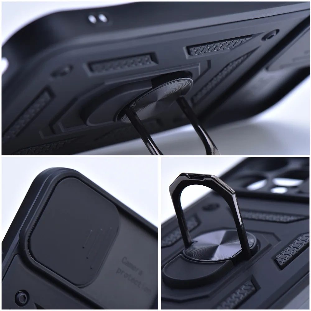 Slide Armor, IPhone 14 Plus, črn