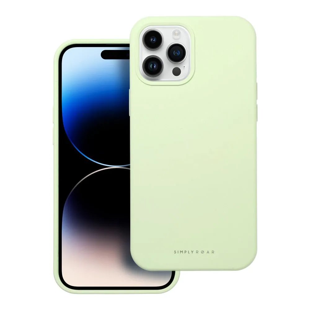 Levně Roar Cloud-Skin, iPhone 12 Pro Max, světle zelený
