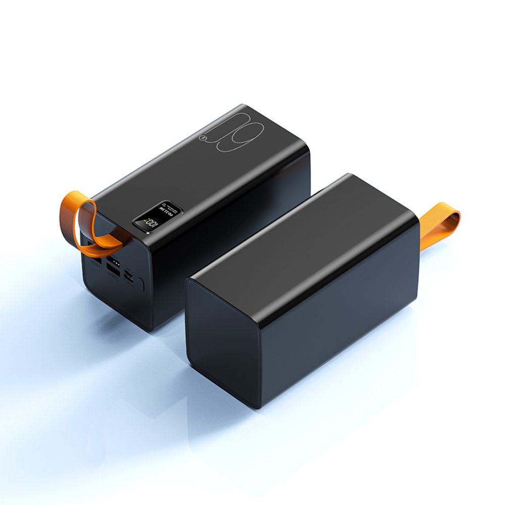 Powerbanka 60000mAh, PD 22,5W, QC3.0, černá