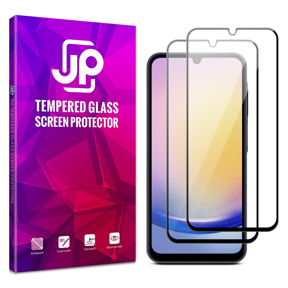 JP 2x 3D üveg, Samsung Galaxy A25, Fekete