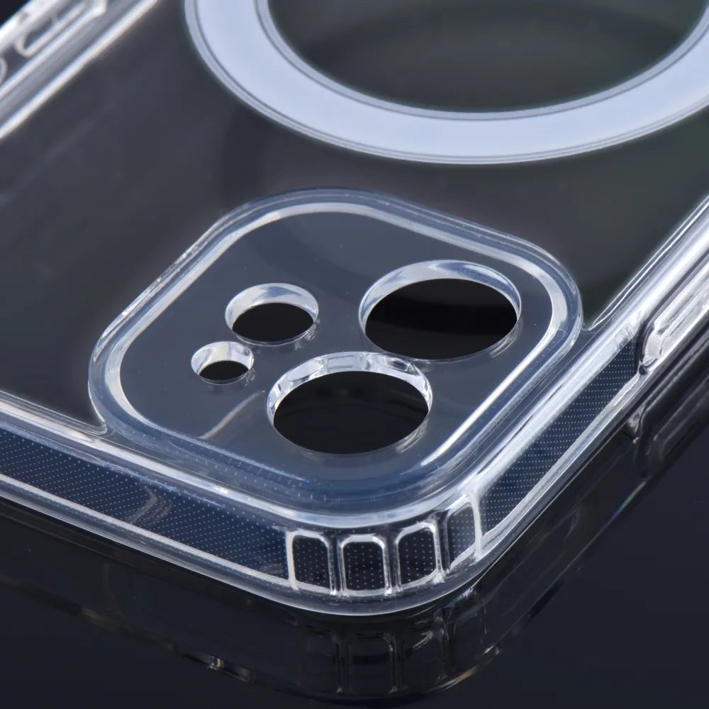 Obal Clear Mag Cover, iPhone 13 Pro, priehľadný