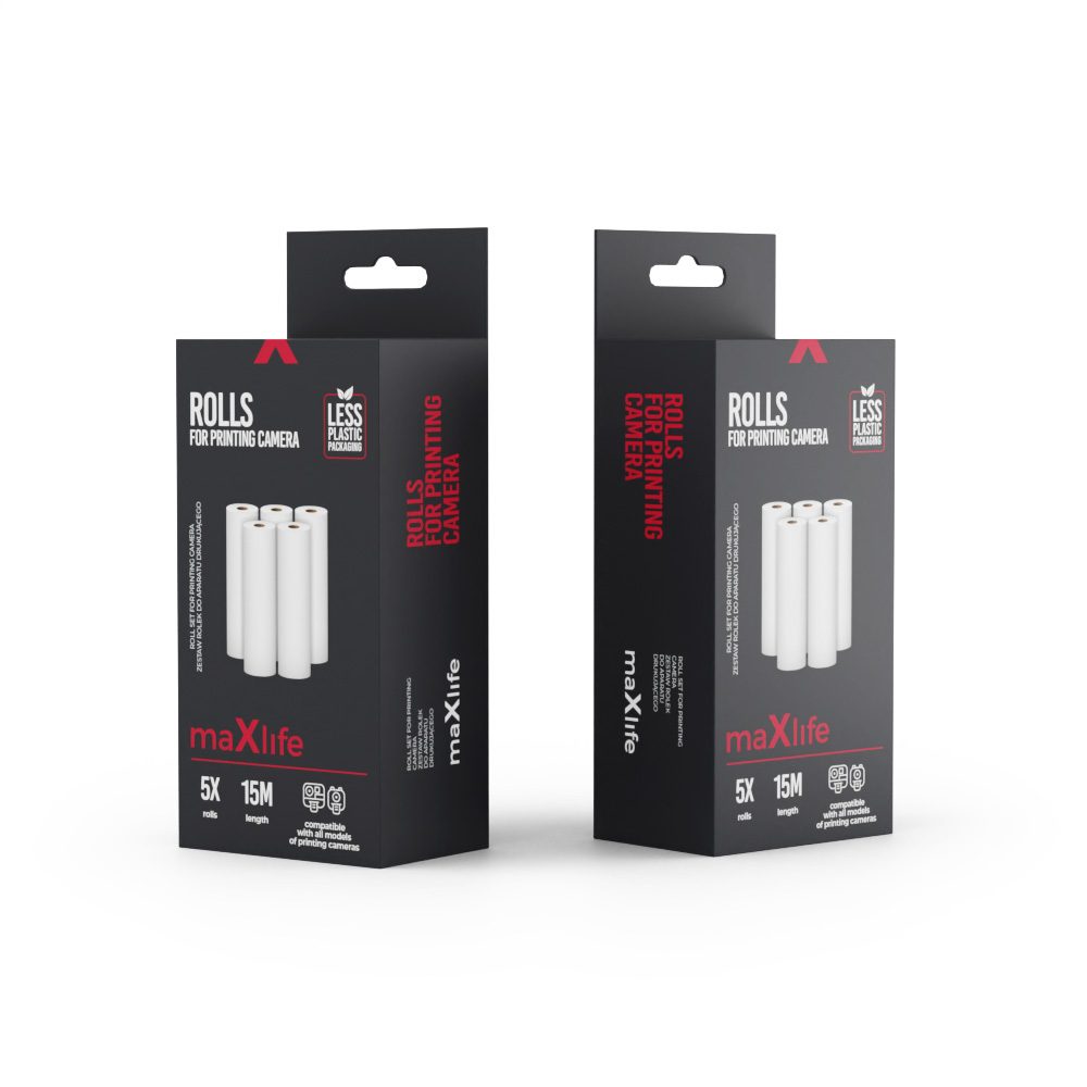 Maxlife sada náhradních rolí do termotiskáren (5ks)